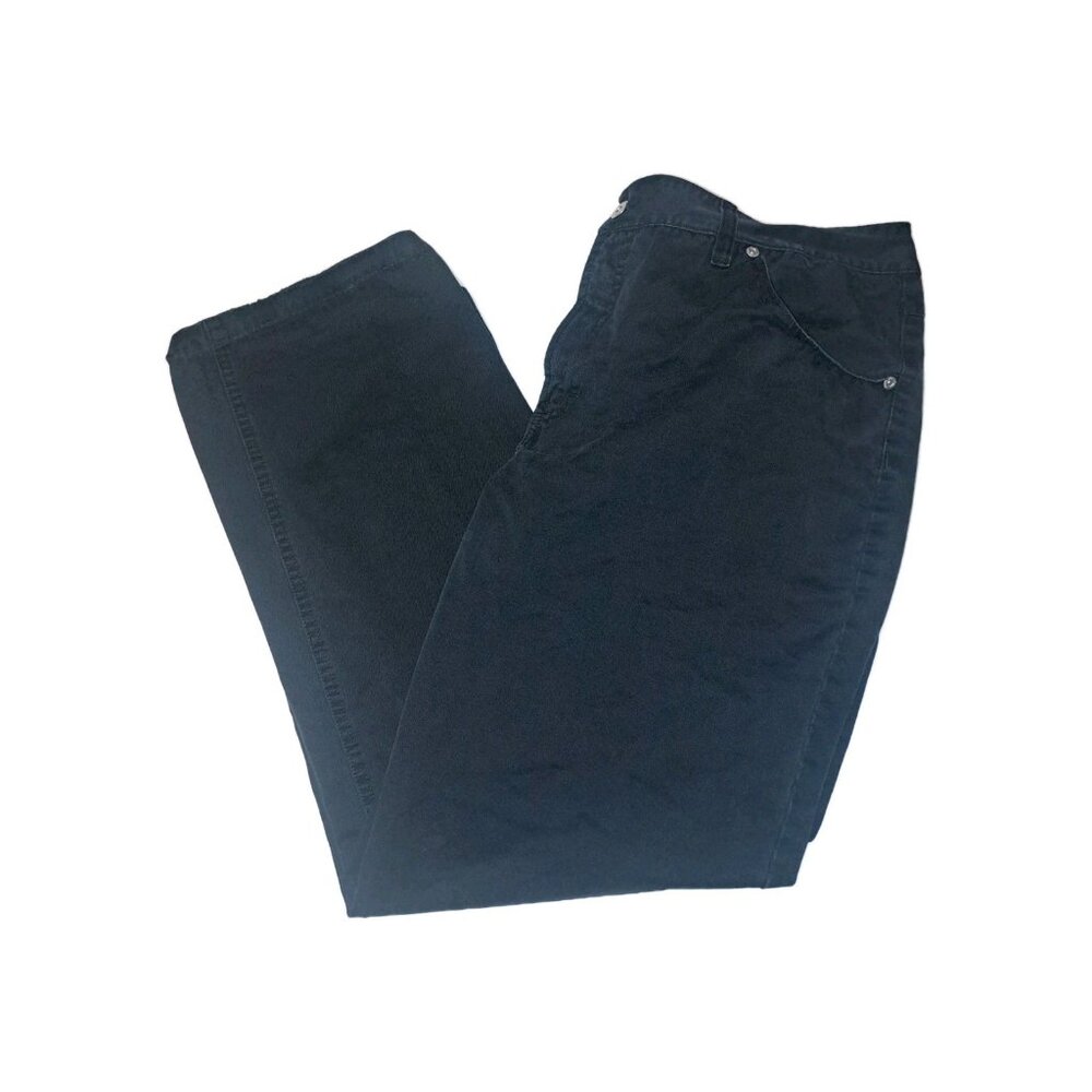 Gloria Vanderbilt Women's 16W Black Jeans 36x30 Red Tag